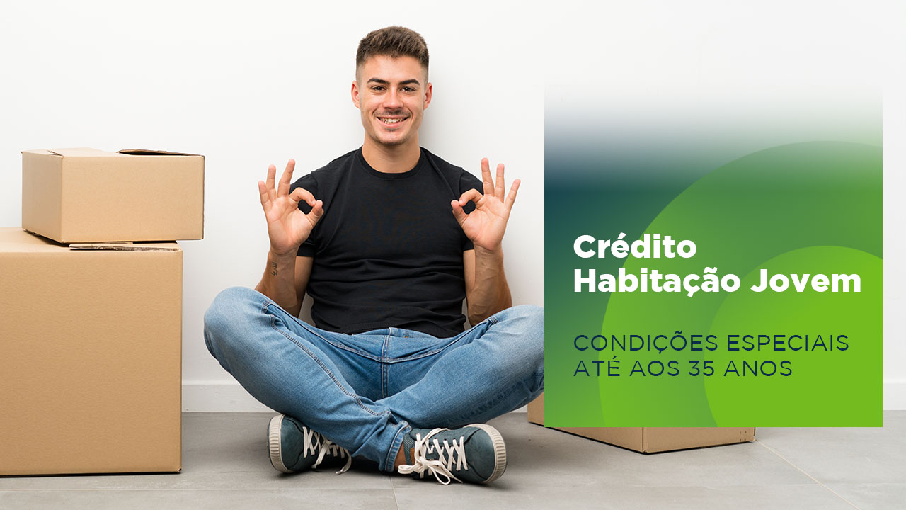 Crédito Habitação Jovem - condições especiais até aos 35 anos